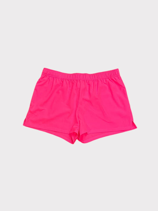 ASOS Design Neon Elastic Waist Running Shorts with Pockets