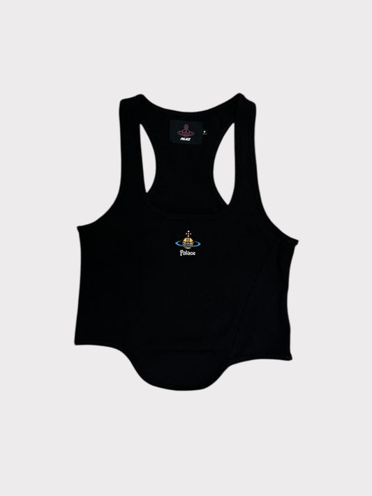 Palace X Vivienne Westwood Ribbed Cotton Corset Style Vest