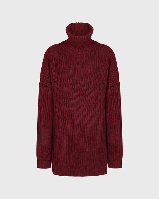 Zadig & Voltaire Chunky Knit Oversize Sweater With Zip