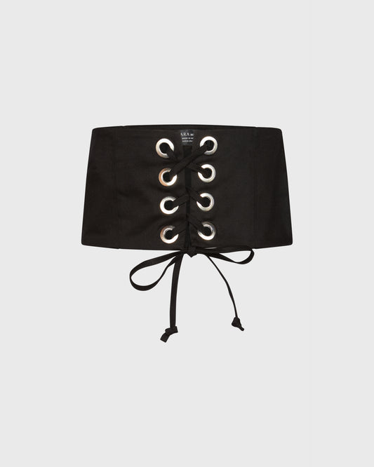 Zara Eyelet Corset Belt
